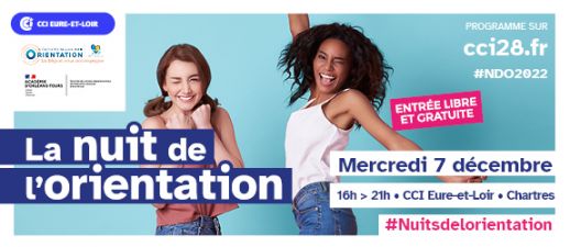 nuit de l'orientation 2022 CCI28 Chartres